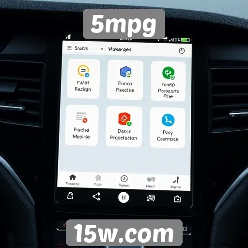 Interface do usuário do 5mpg é intuitiva