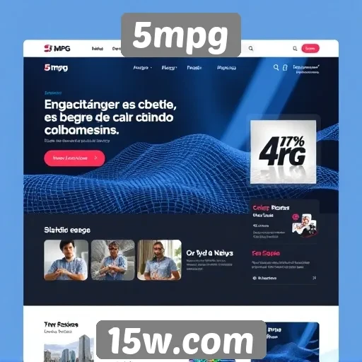 Análise da interface do usuário do site 5mpg